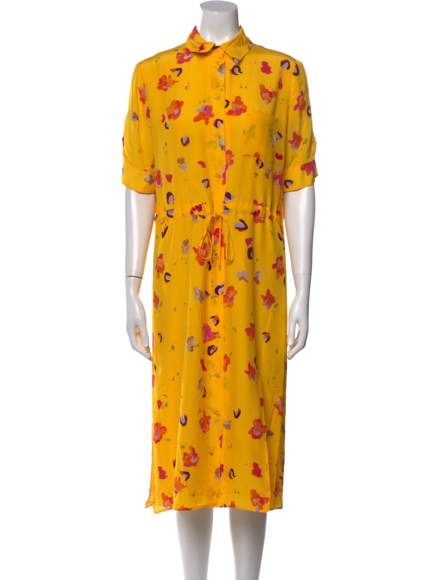 Altuzarra Silk Midi Length Dress