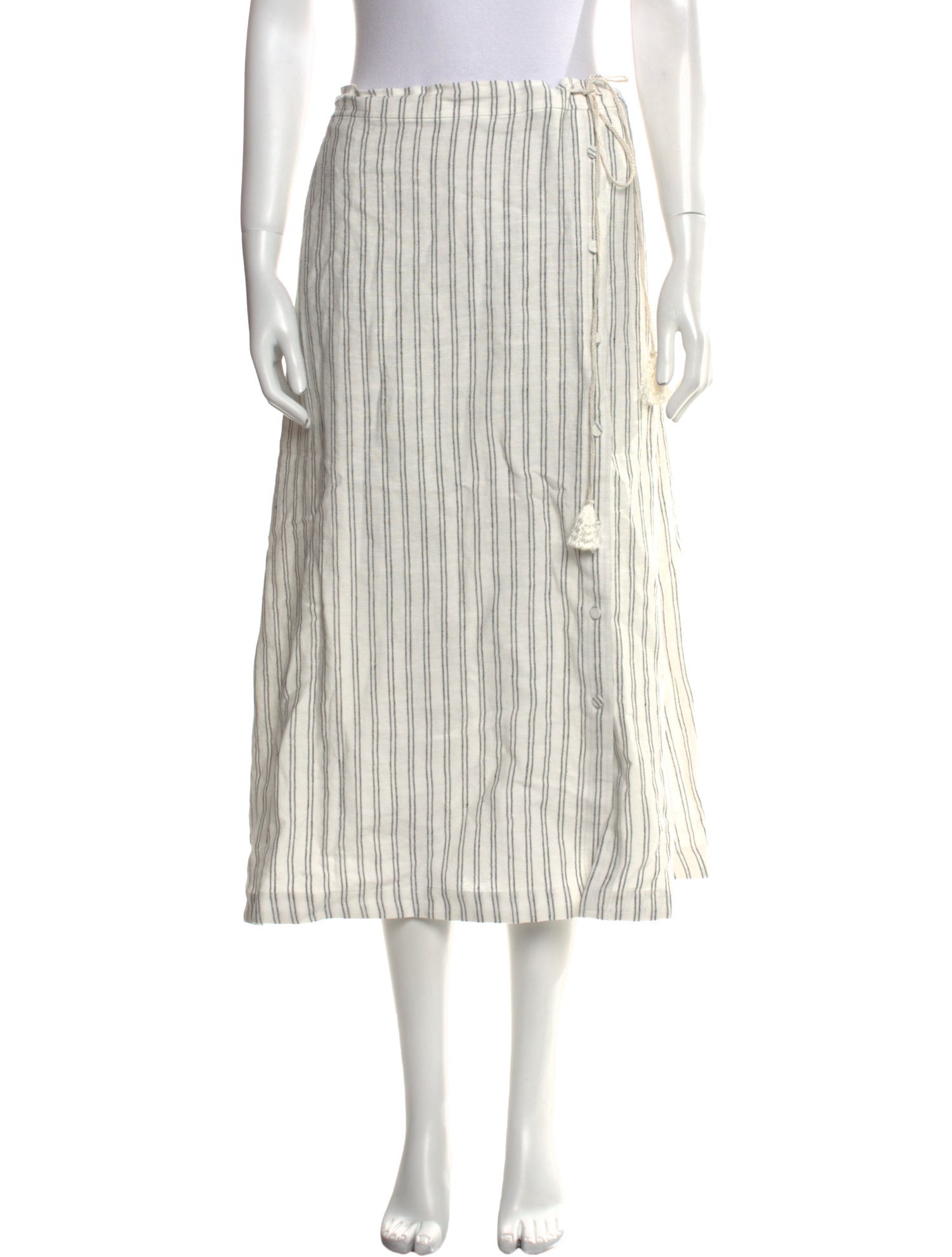 Altuzarra Linen Midi Length Skirt w/ Tags