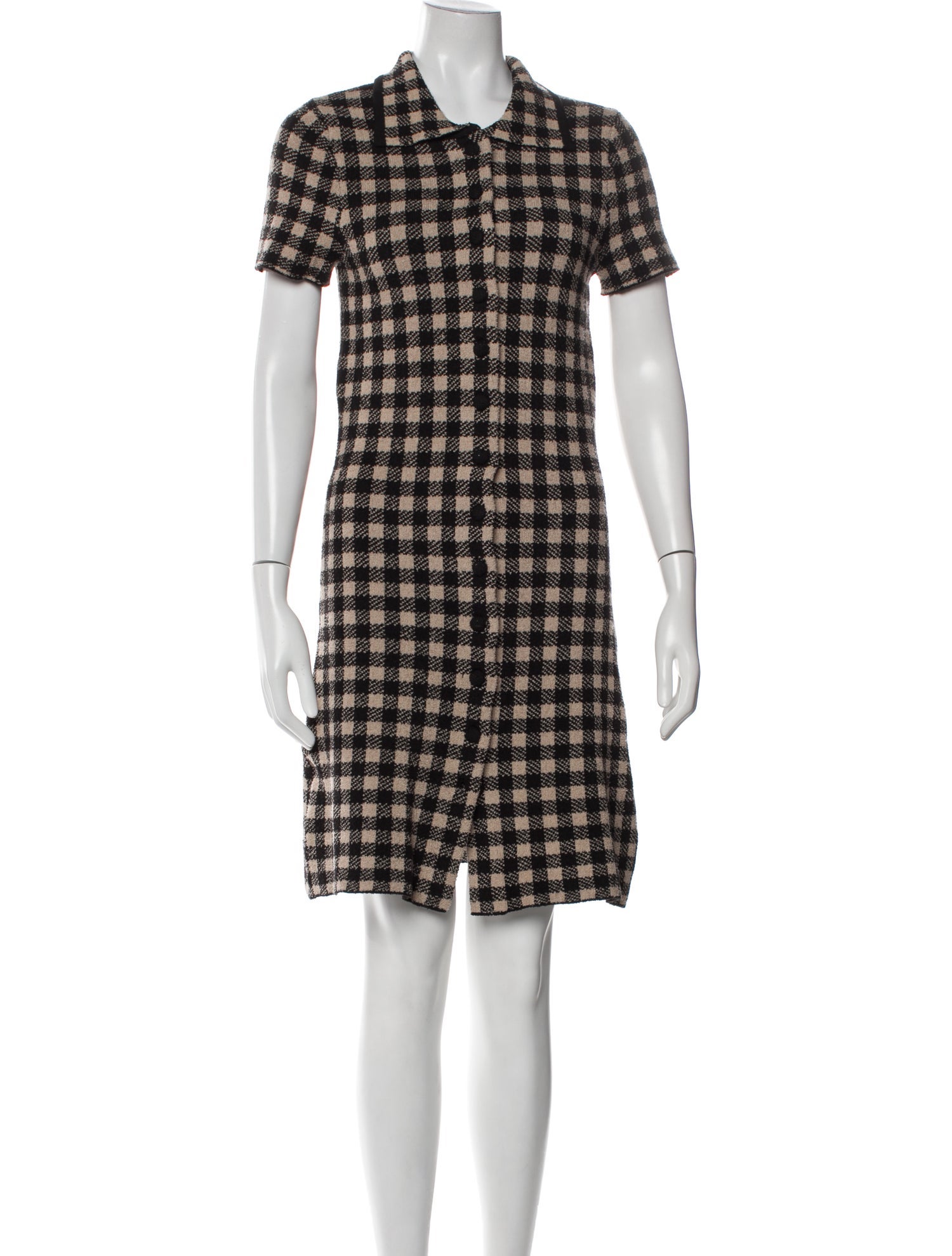 Altuzarra Plaid Print Mini Dress w/ Tags