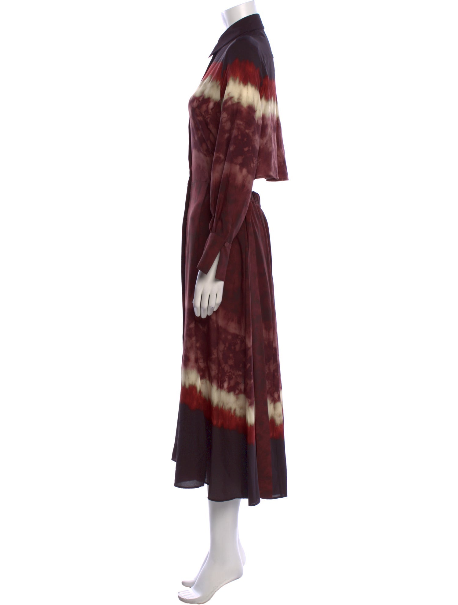 Altuzarra Tie-Dye Print Long Dress