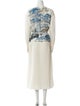 Altuzarra Printed Long Dress