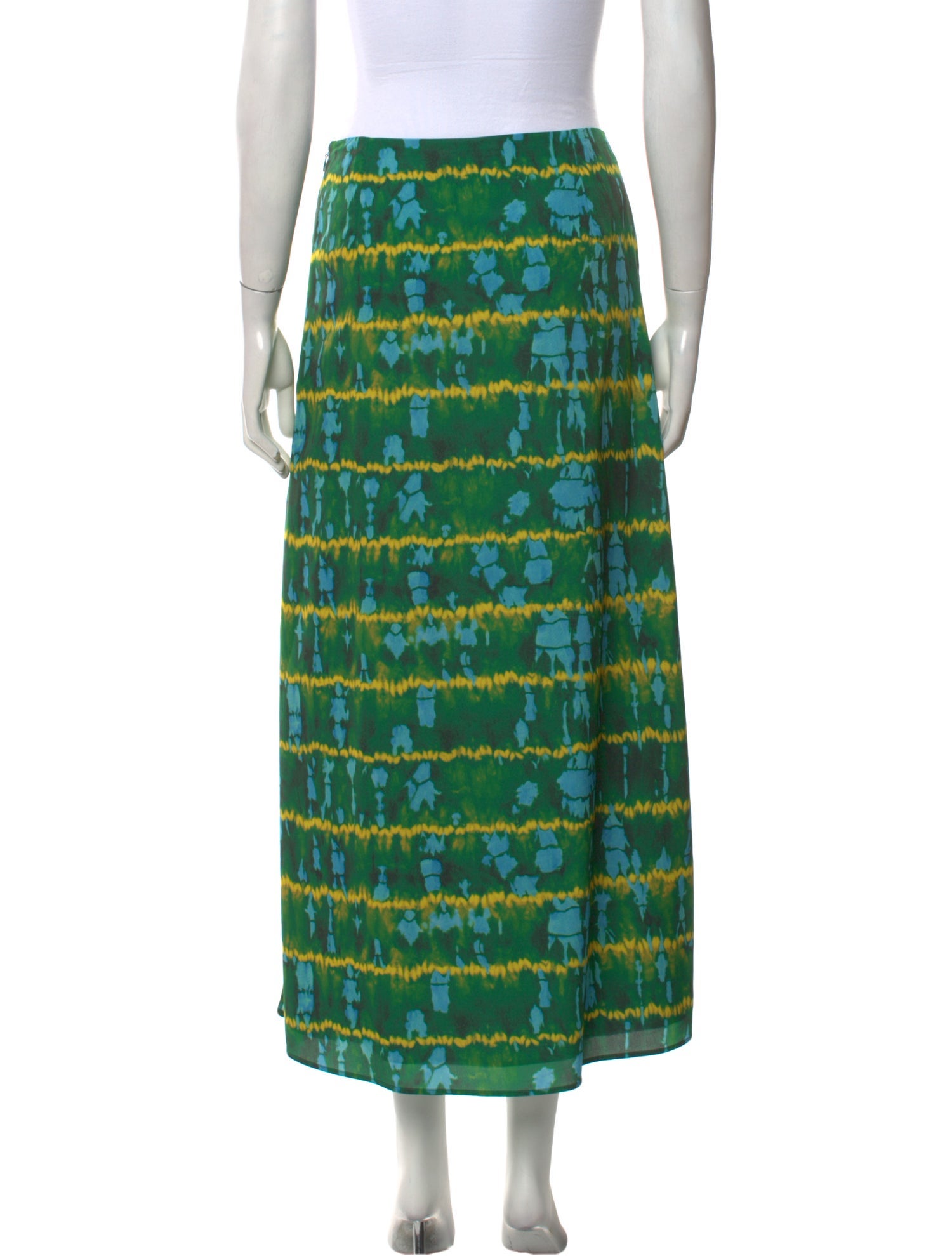 Altuzarra Striped Midi Length Skirt