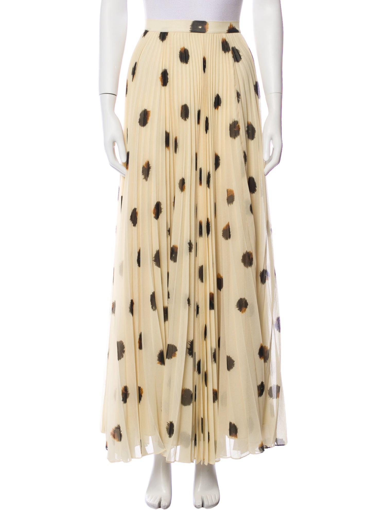 Altuzarra Polka Dot Print Long Skirt w/ Tags