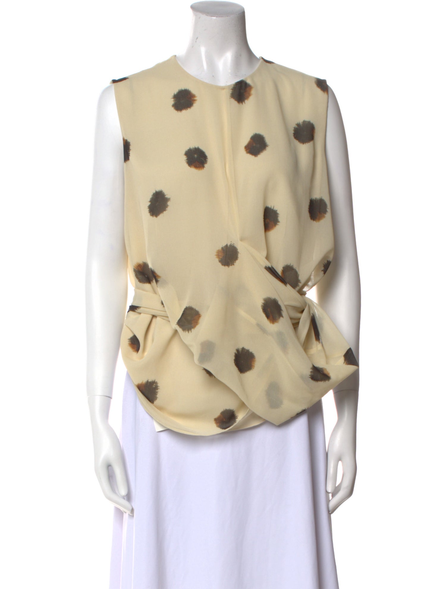 Altuzarra Printed Crew Neck Top w/ Tags