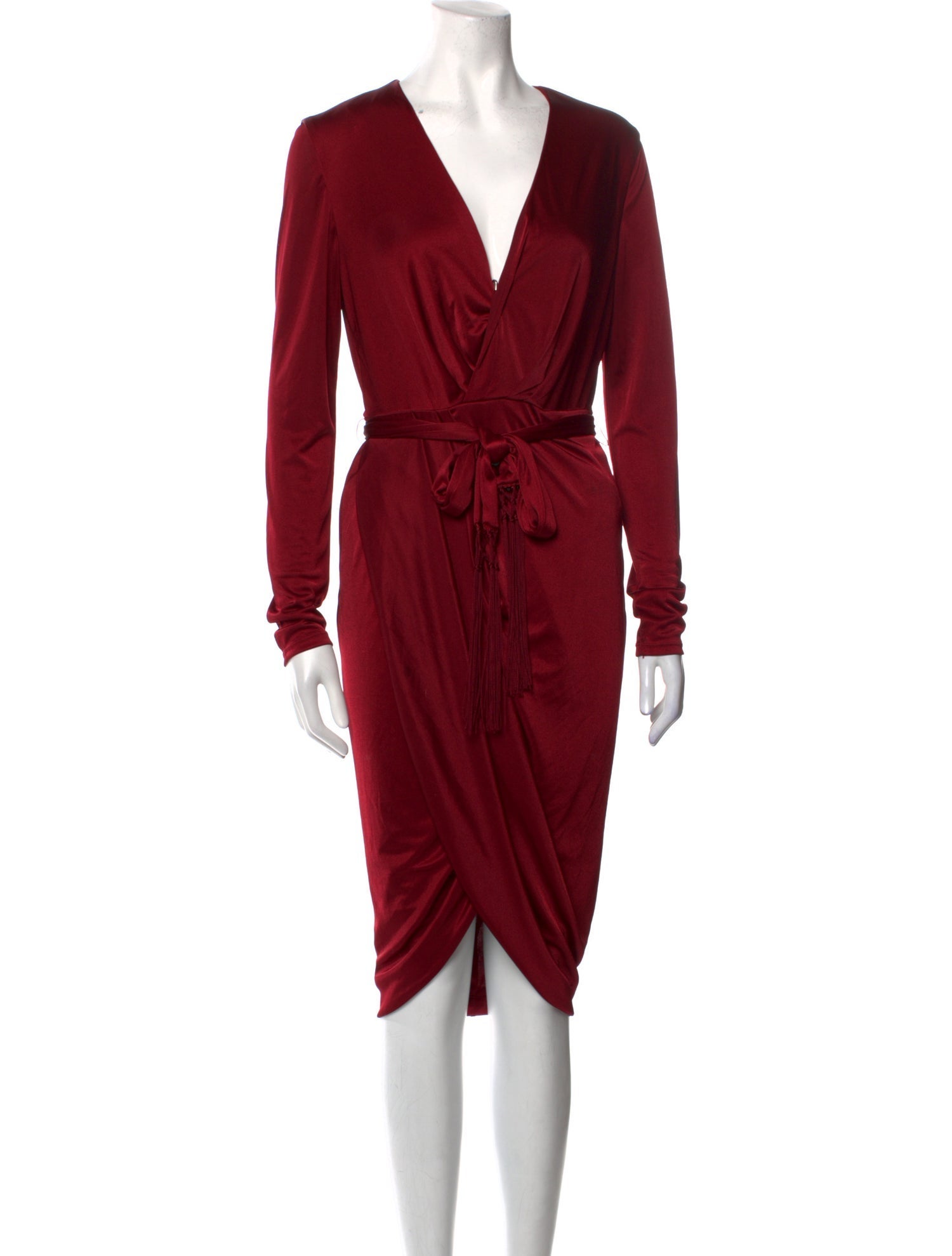 Altuzarra V-Neck Midi Length Dress