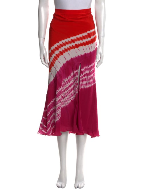 Altuzarra Silk Midi Length Skirt