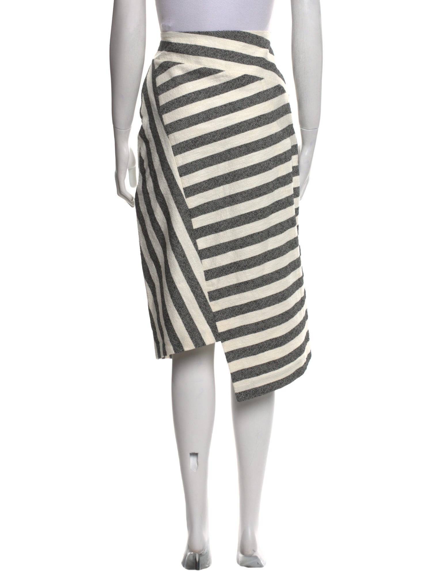 Altuzarra Striped Midi Length Skirt