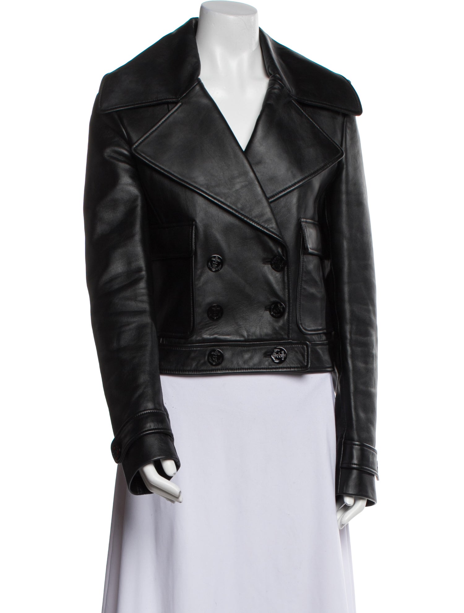 Altuzarra Lamb Leather Biker Jacket