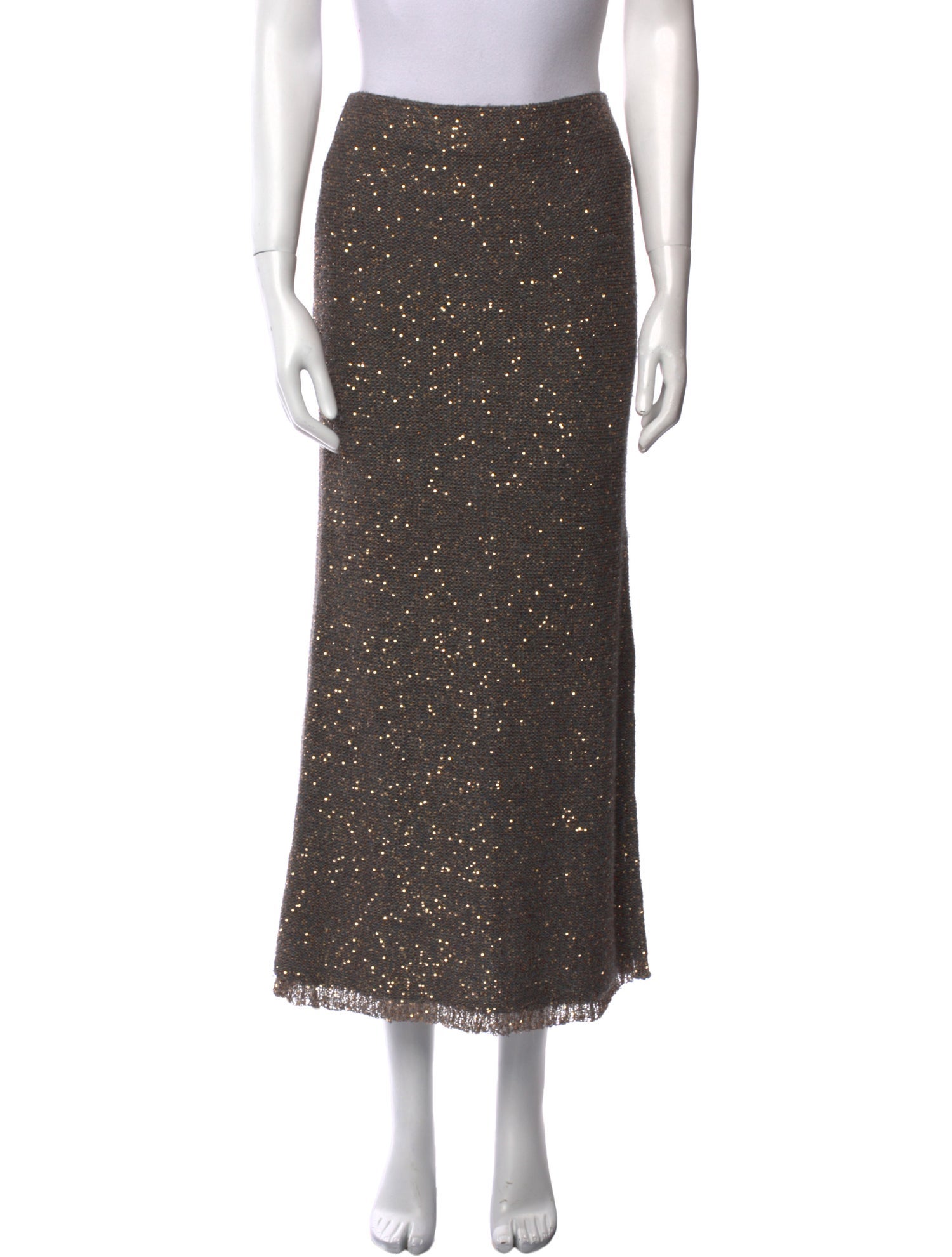 Altuzarra Sequin Embellishments Midi Length Skirt