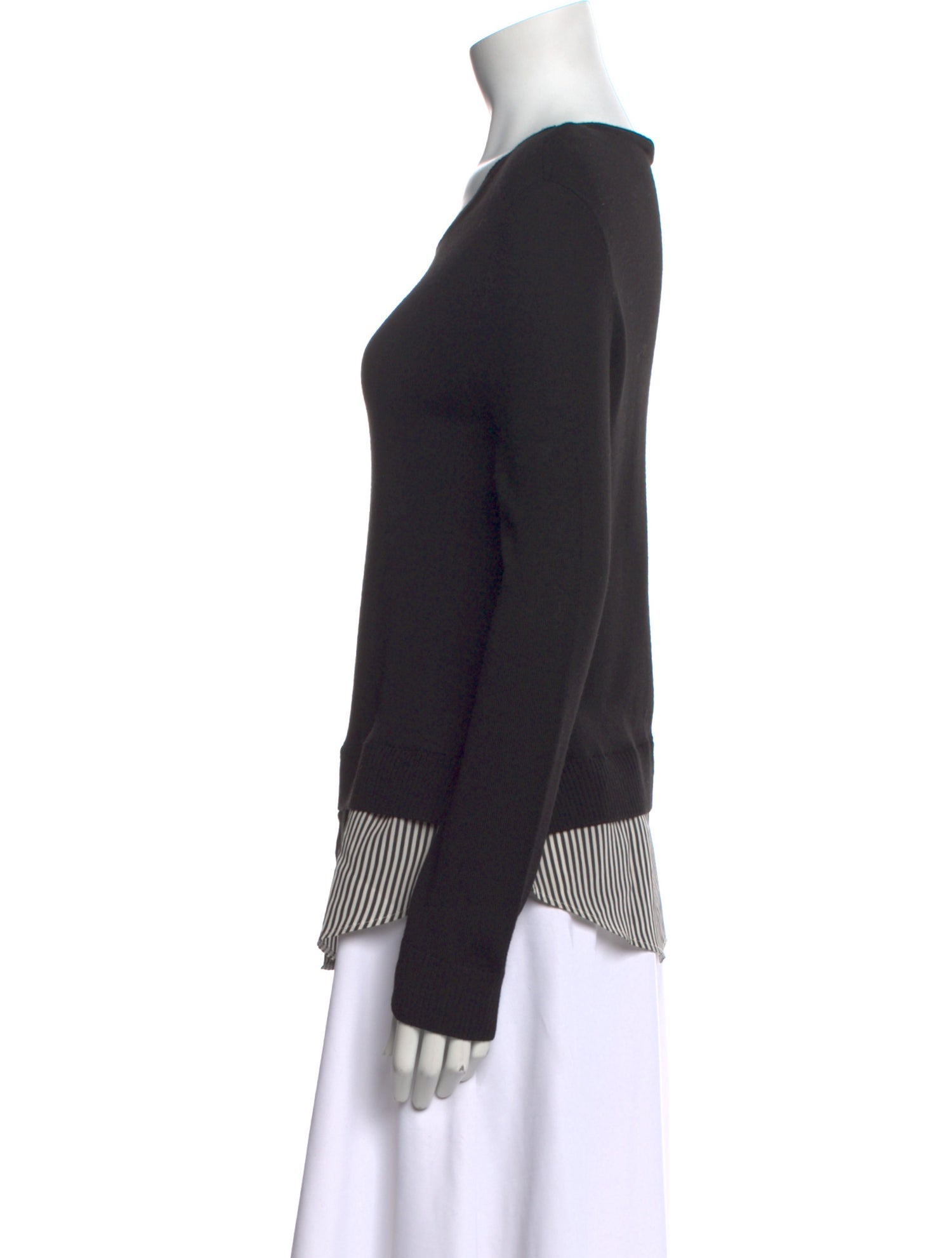 Altuzarra Merino Wool Scoop Neck Sweatshirt