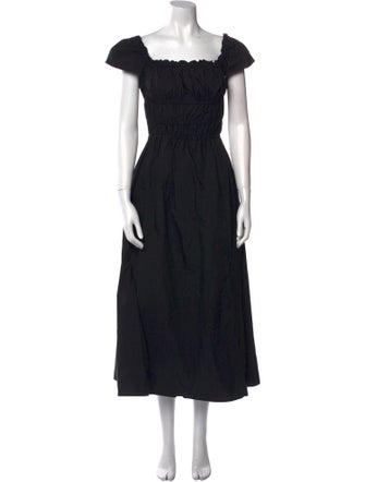 Altuzarra Square Neckline Long Dress