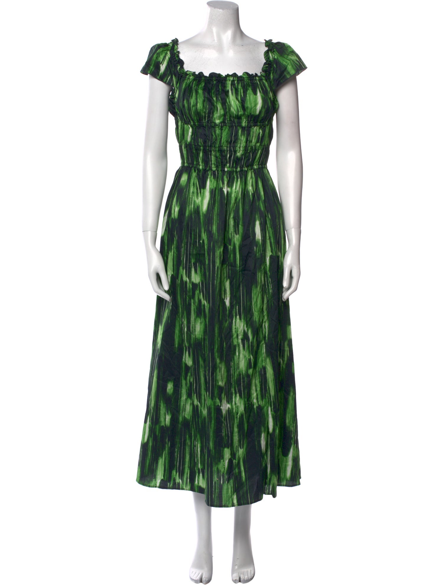 Altuzarra Printed Long Dress