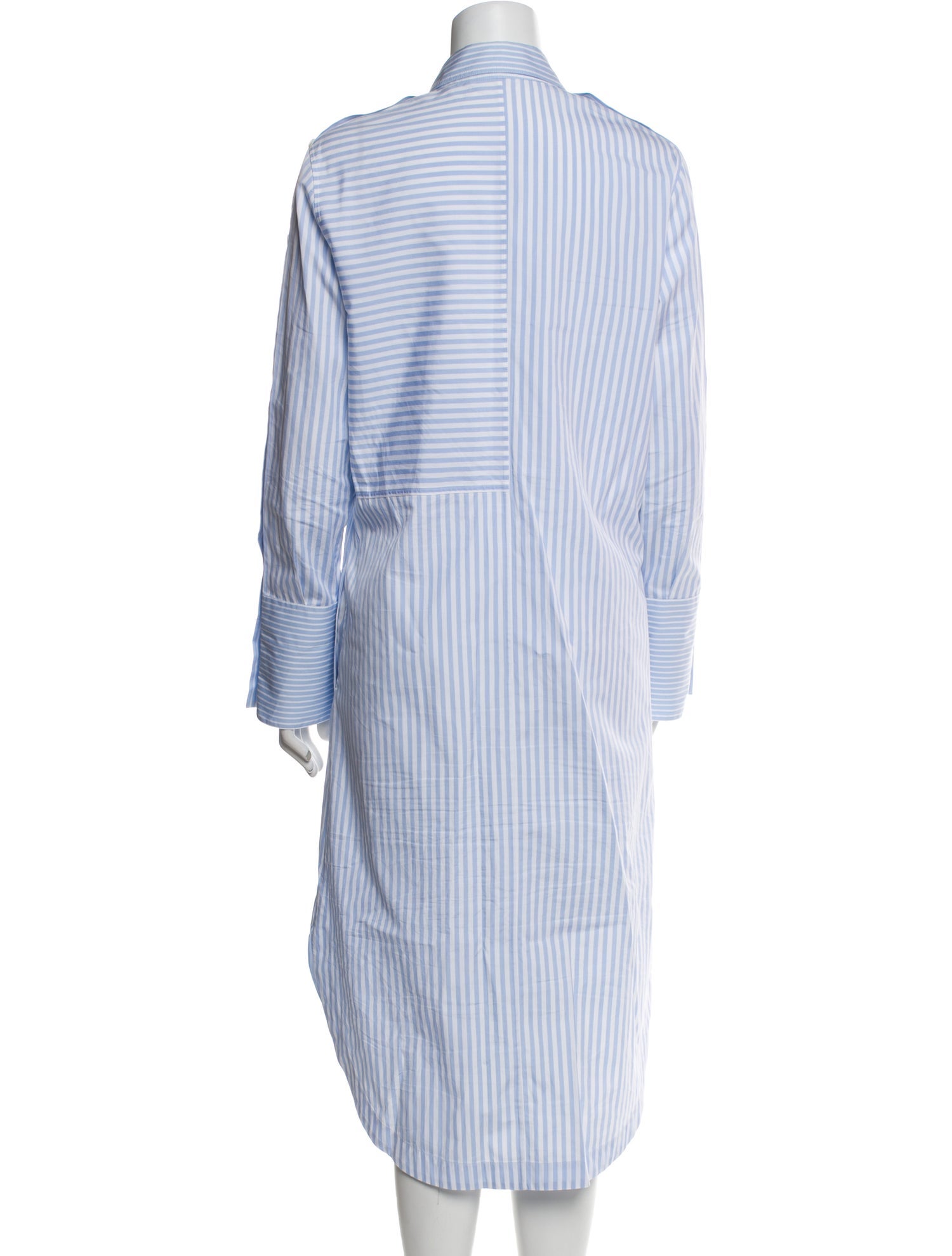 Altuzarra Striped Midi Length Dress