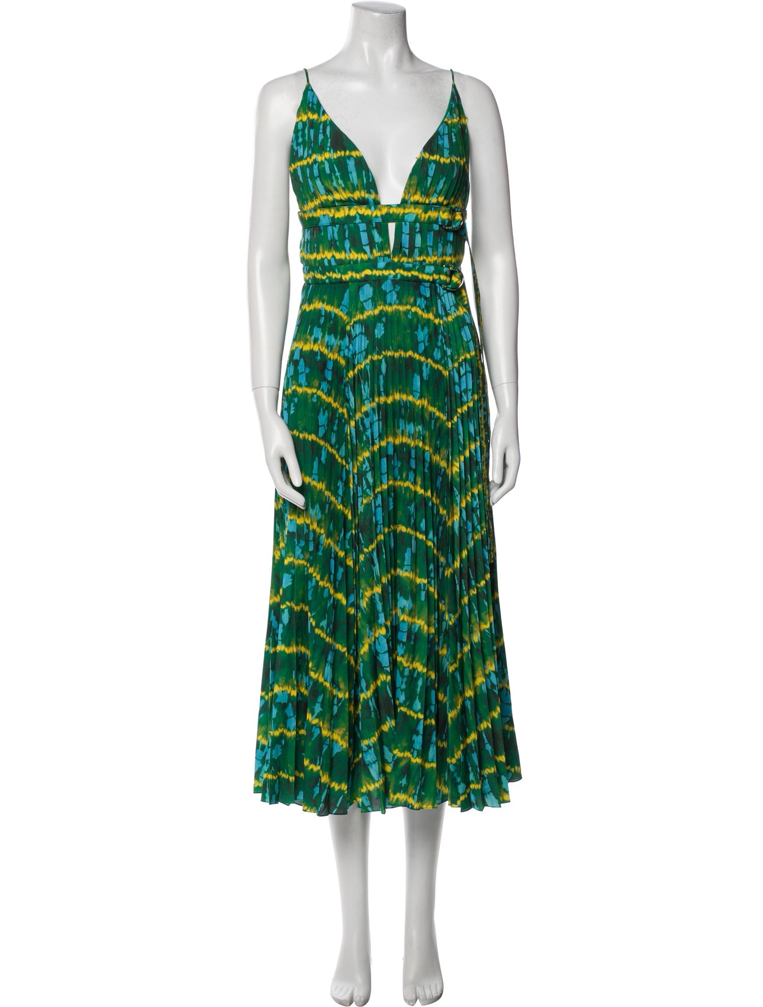 Altuzarra Printed Midi Length Dress