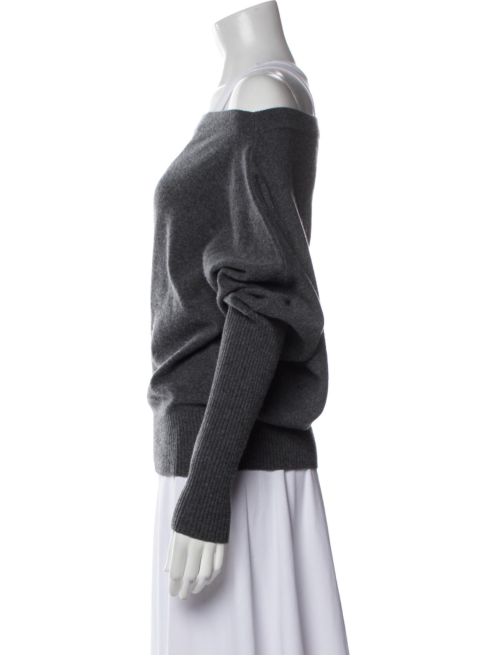 Altuzarra Cashmere Off-The-Shoulder Sweater