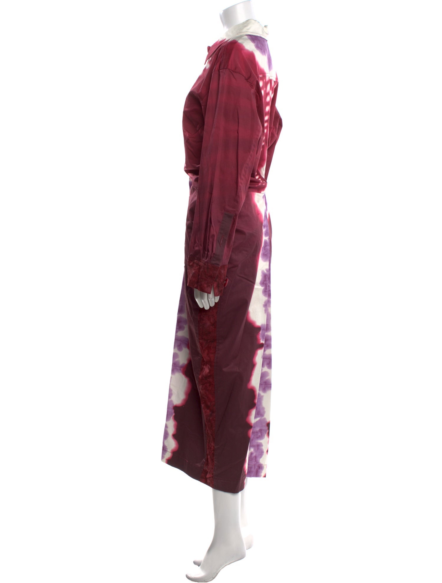 Altuzarra Tie-Dye Print Long Dress