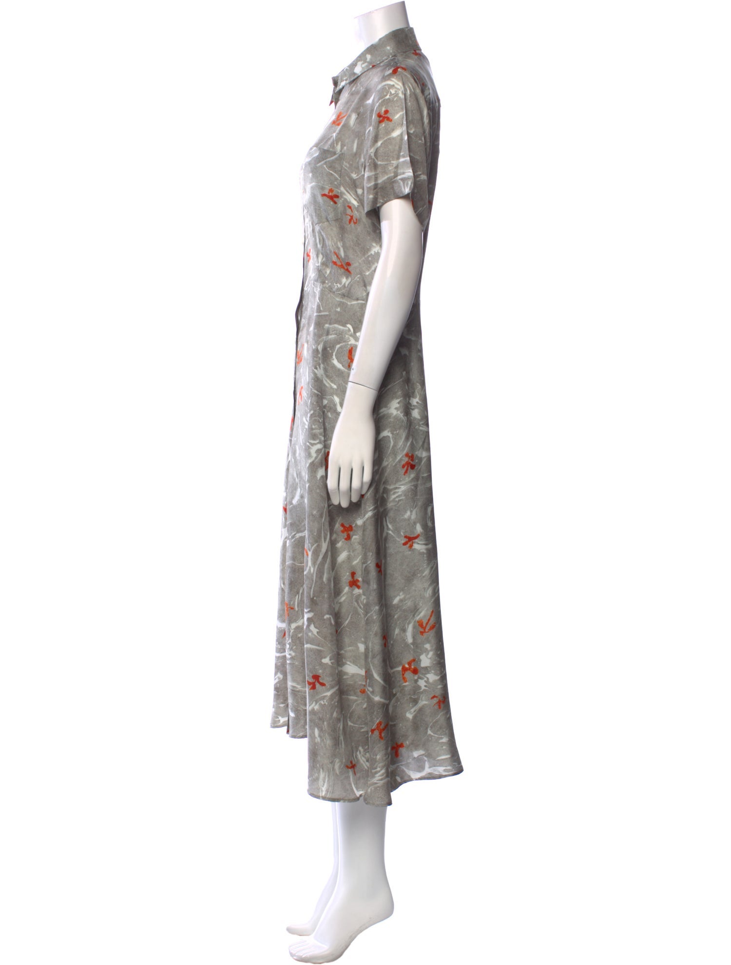 Altuzarra Floral Print Long Dress