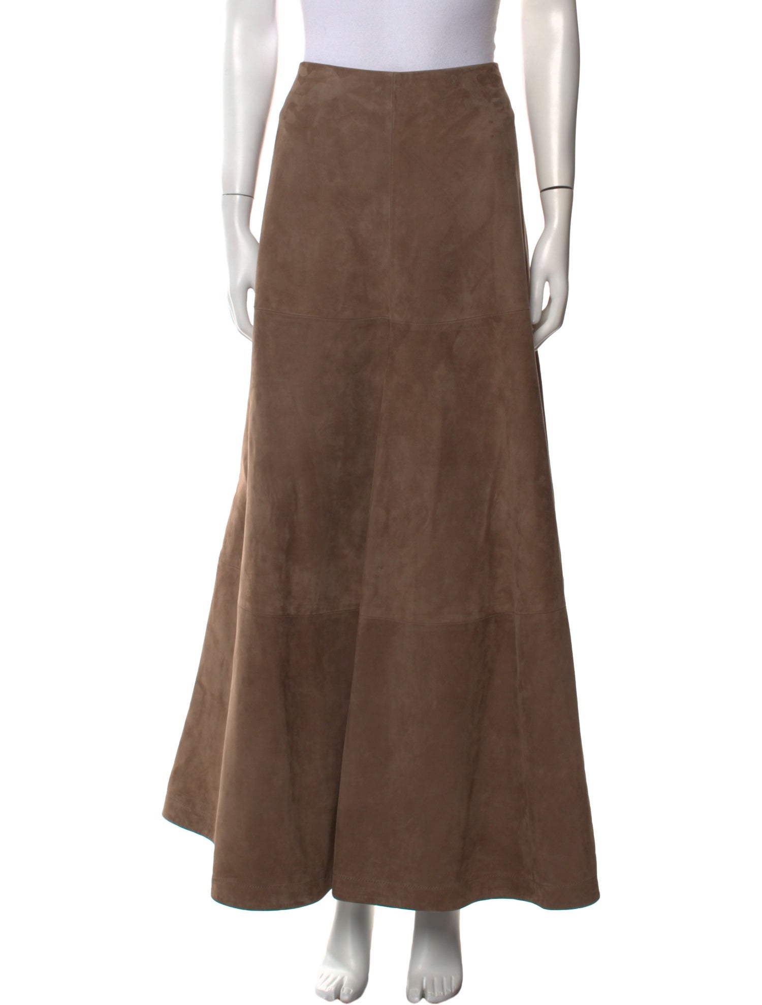 Altuzarra Suede Long Skirt