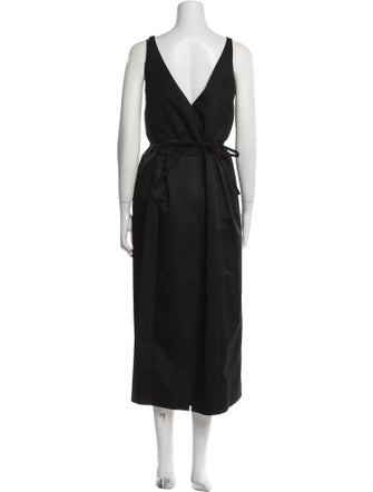 Altuzarra V-Neck Long Dress