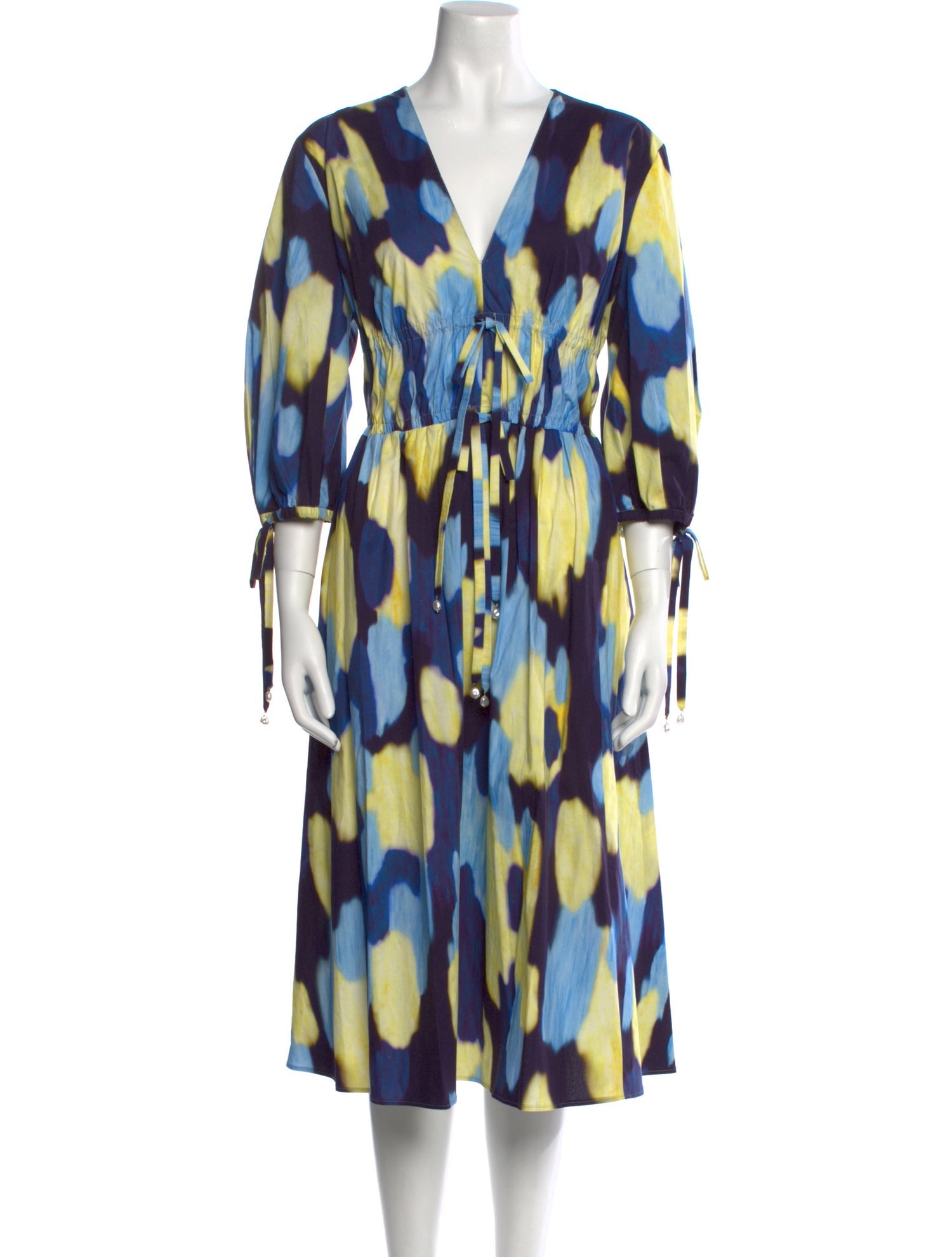 Altuzarra Printed Midi Length Dress