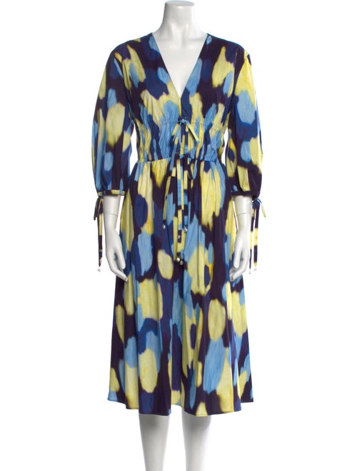 Altuzarra Printed Midi Length Dress