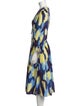 Altuzarra Printed Midi Length Dress