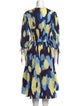Altuzarra Printed Midi Length Dress