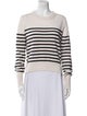 Altuzarra Cashmere Striped Sweatshirt