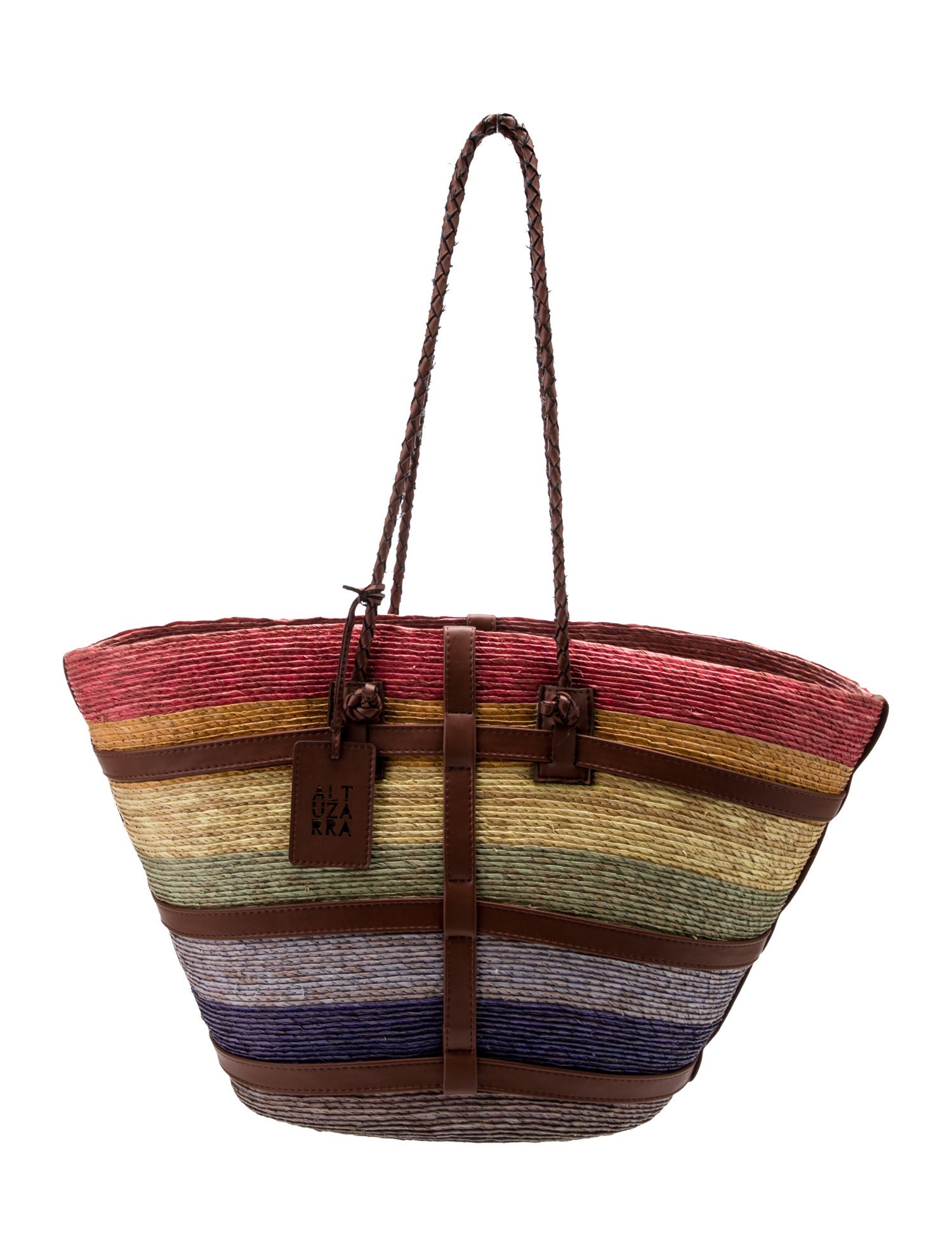 Altuzarra Raffia Bucket Bag