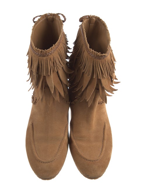 Altuzarra Suede Braided Accents Boots