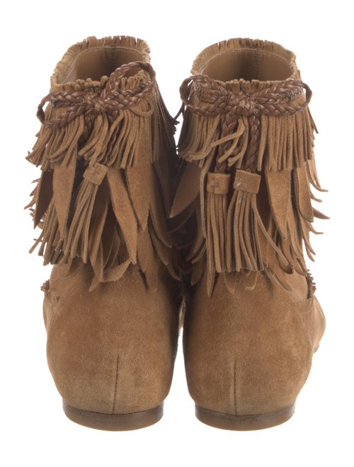 Altuzarra Suede Braided Accents Boots