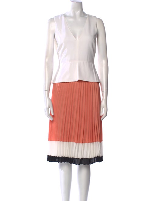 Altuzarra Colorblock Pattern Knee-Length Dress