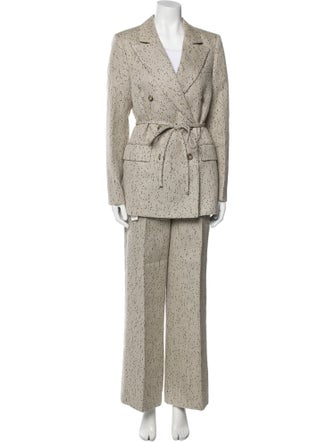 Altuzarra Wool Printed Pantsuit