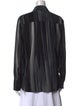 Altuzarra Silk Long Sleeve Button-Up Top