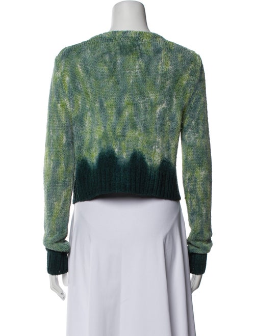 Altuzarra Silk Tie-Dye Print Sweater