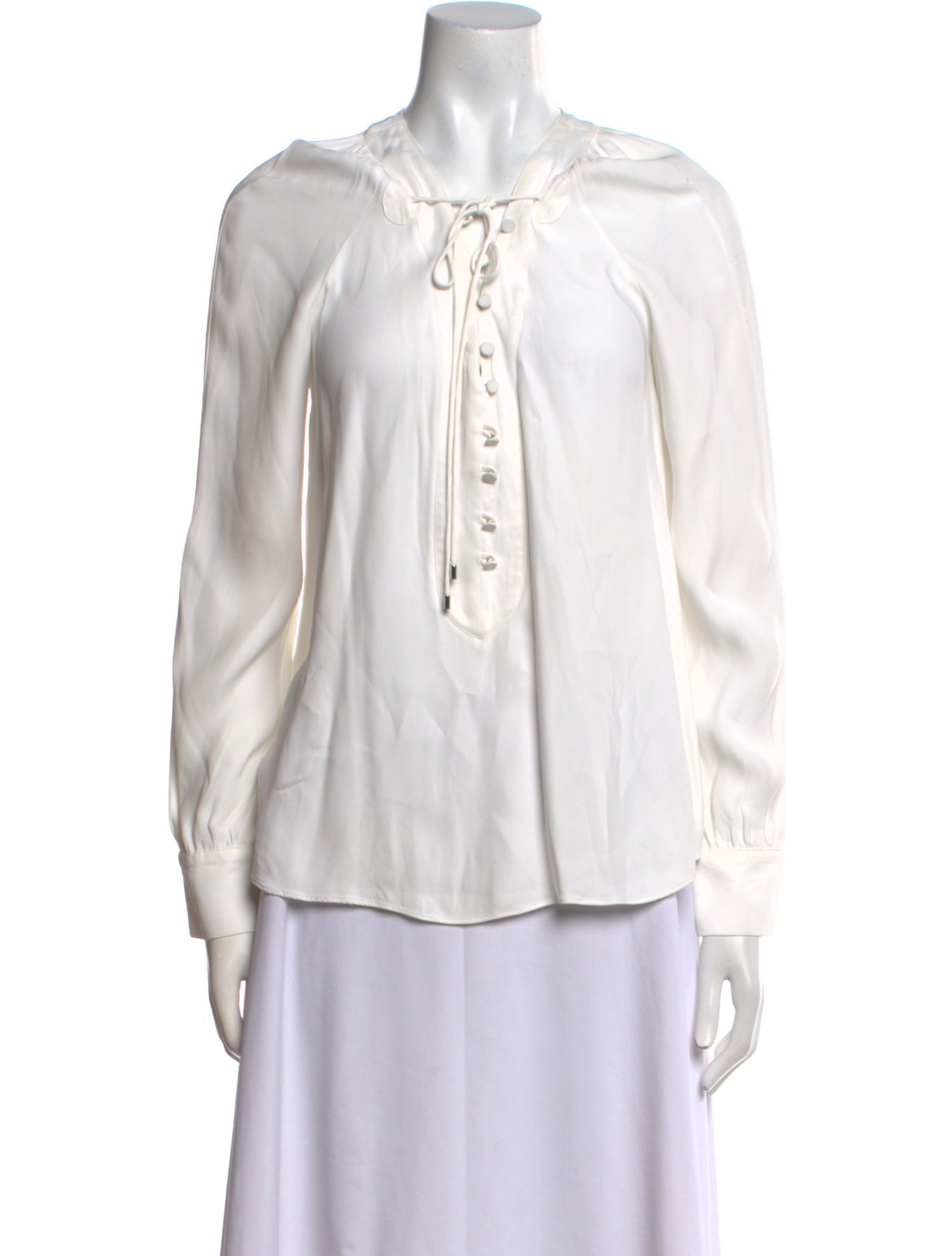 Altuzarra Crew Neck Long Sleeve Polo