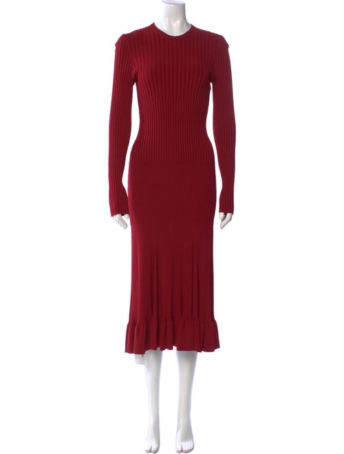 Altuzarra Crew Neck Midi Length Dress