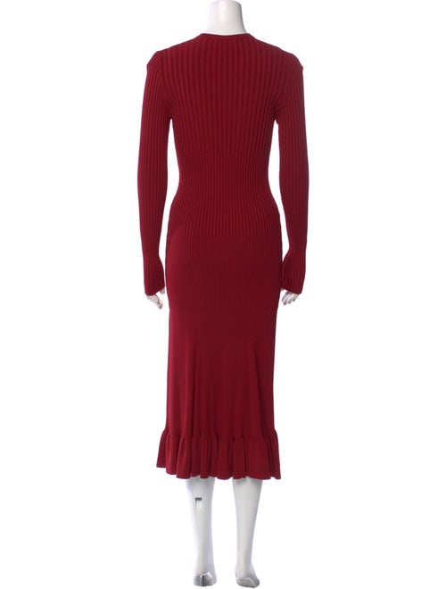 Altuzarra Crew Neck Midi Length Dress
