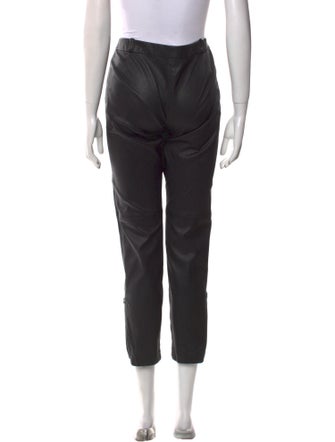 Altuzarra Leather Straight Leg Pants