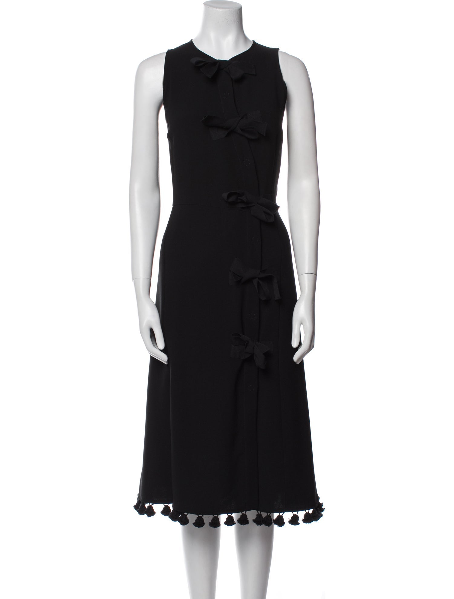 Altuzarra Crew Neck Midi Length Dress