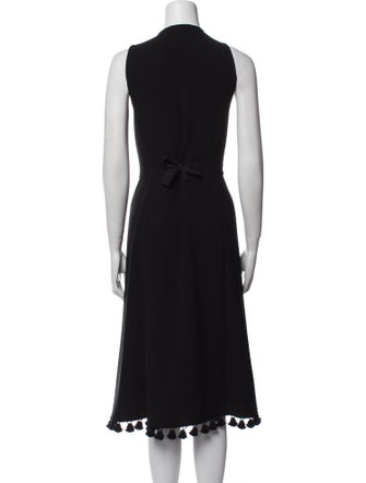 Altuzarra Crew Neck Midi Length Dress