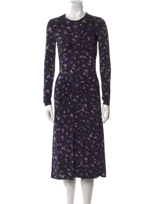 Altuzarra Floral Print Midi Length Dress