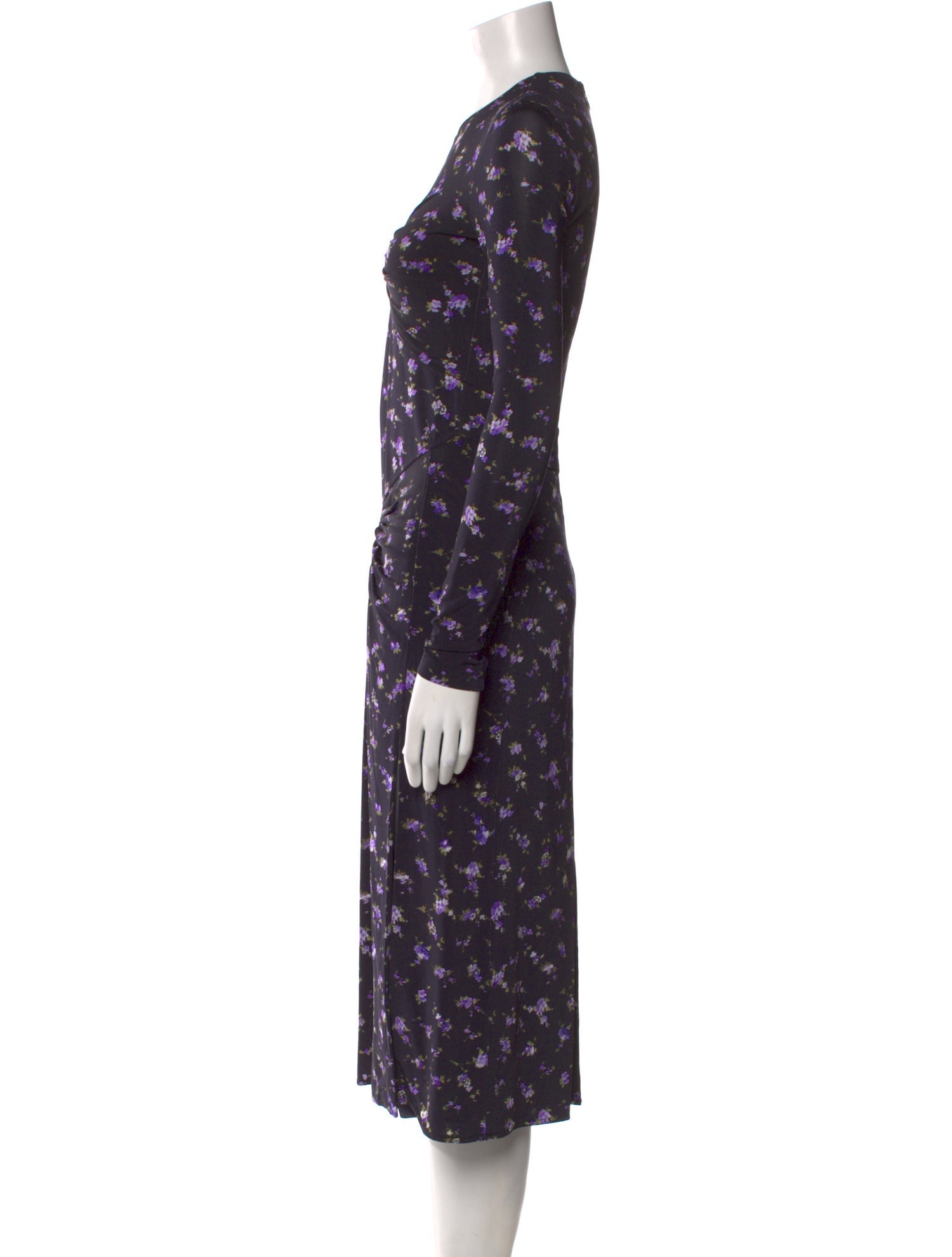 Altuzarra Floral Print Midi Length Dress