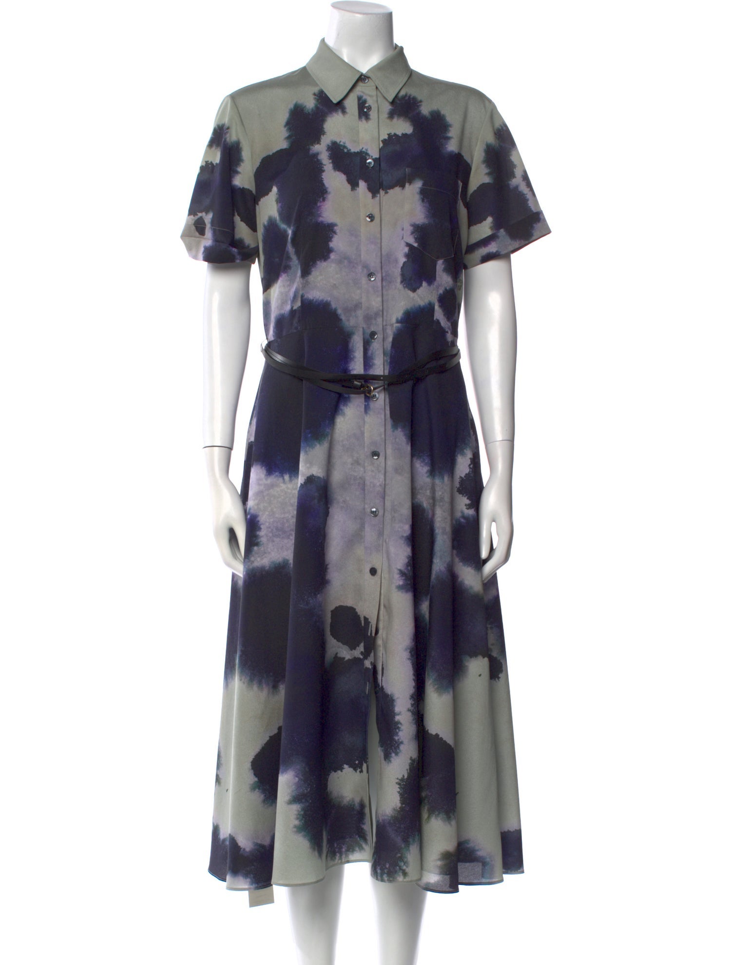 Altuzarra Tie-Dye Print Long Dress