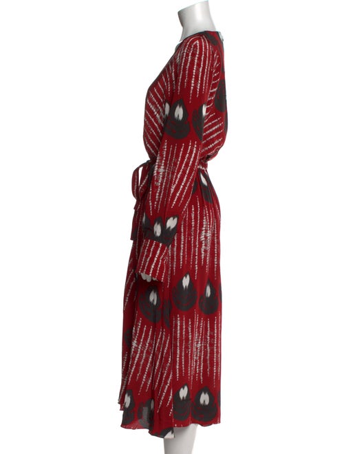 Altuzarra Silk Midi Length Dress