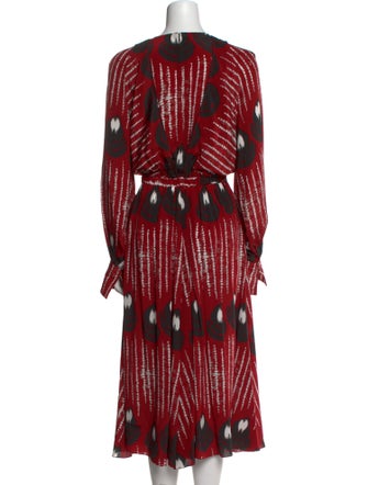 Altuzarra Silk Midi Length Dress