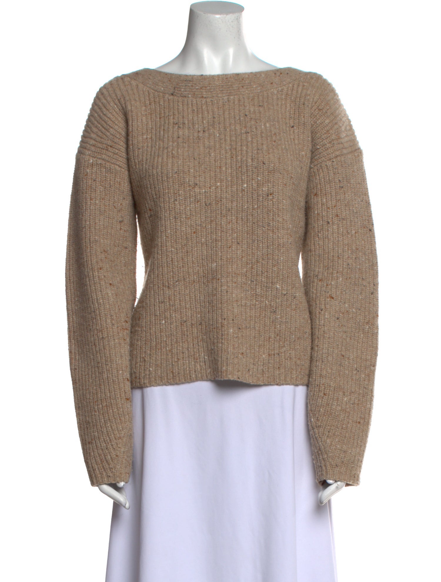 Altuzarra Wool Bateau Neckline Sweater