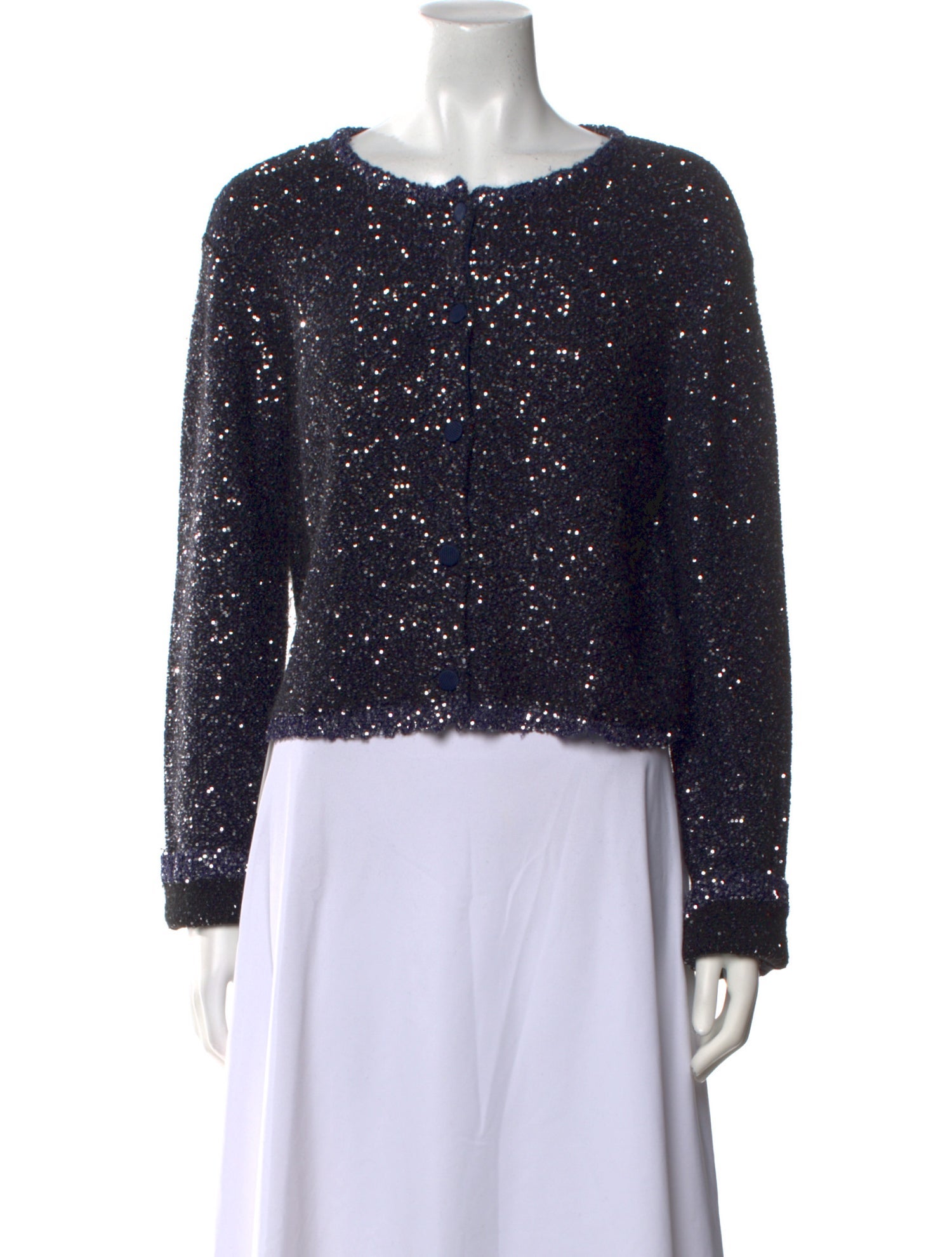 Altuzarra Printed Scoop Neck Sweater