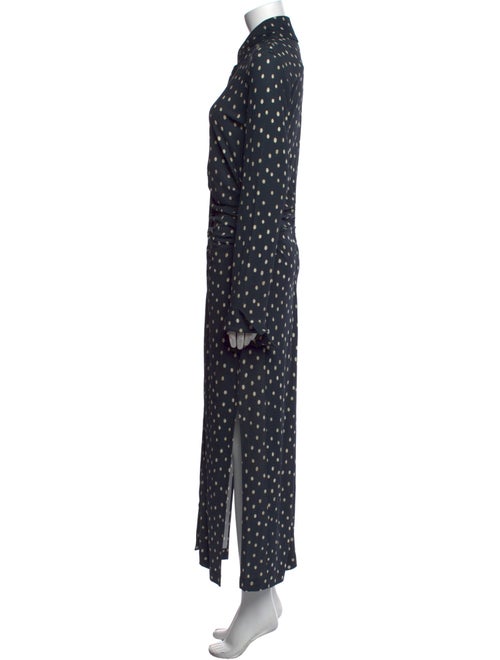 Altuzarra Polka Dot Print Long Dress