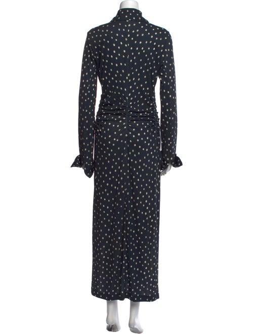 Altuzarra Polka Dot Print Long Dress